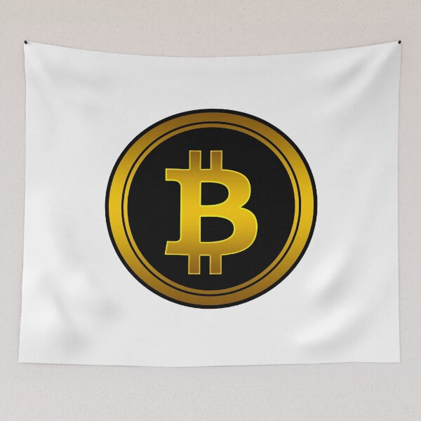 Item preview, Bitcoin coin redesign designed and sold by Never Stop Trading.