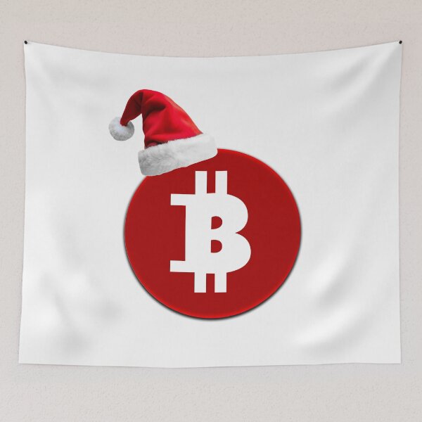 Item preview, Bitcoin Coin | Santa Claus | Winter edition designed and sold by Never Stop Trading.