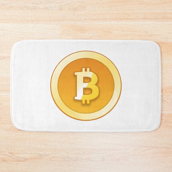 Item preview, Bitcoin coin redesign designed and sold by Never Stop Trading.