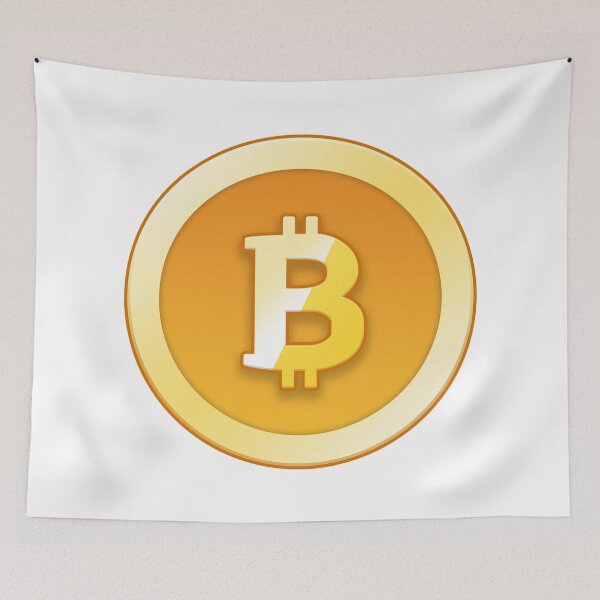 Item preview, Bitcoin coin redesign designed and sold by Never Stop Trading.