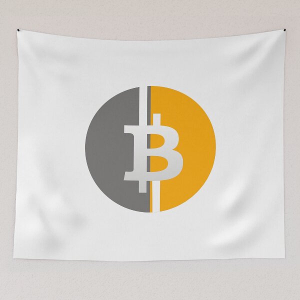 Item preview, Bitcoin coin redesign designed and sold by Never Stop Trading.
