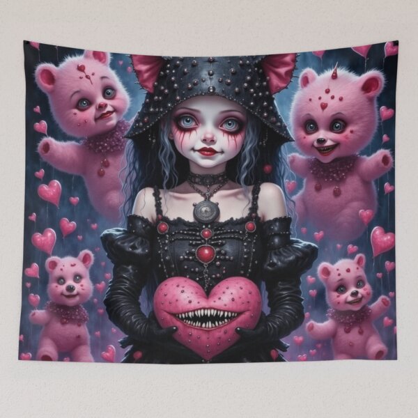Item preview, “Creepy valentine!!!”…Valentine’s Day!!! designed and sold by Songedete.