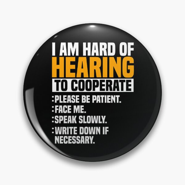 Item preview, I Am Hard Of Hearing To Cooperate designed and sold by DoodleUrban.