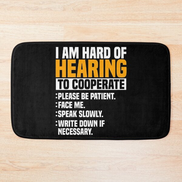 Item preview, I Am Hard Of Hearing To Cooperate designed and sold by DoodleUrban.