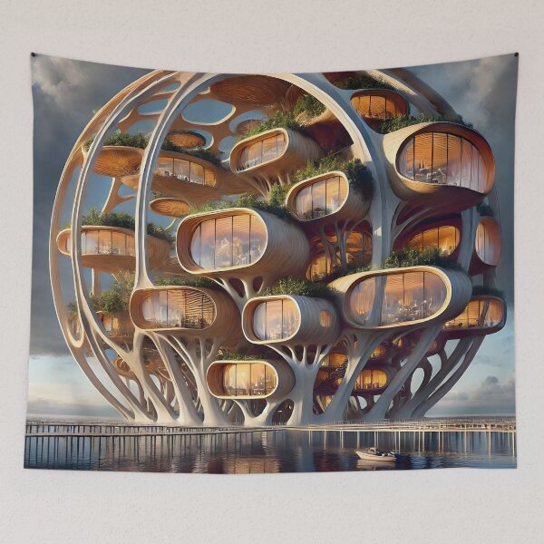 Item preview, Biophilic Architecture designed and sold by Vibranta Studio.