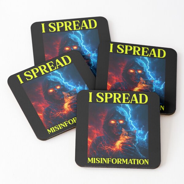 Item preview, I Spread Misinformation Oddly Specific Hard Skeleton designed and sold by RockFireMerch.