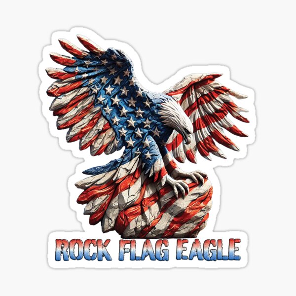 Item preview, Rock Flag Eagle It's Always Sunny In Philadelphia designed and sold by Shells Graffiti.