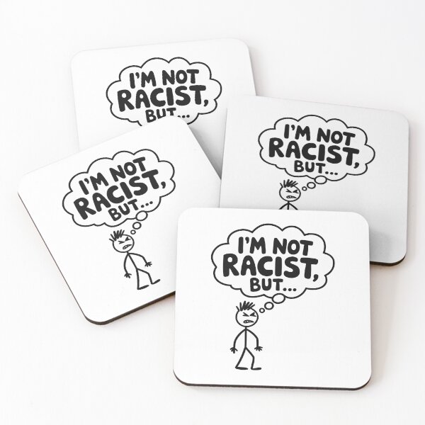 Item preview, I'm not a racist but... designed and sold by PixelPack Design.