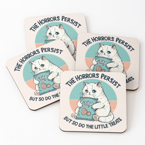 Item preview, The Horrors Persist But So Do The Little Treats designed and sold by Itouchedabee.