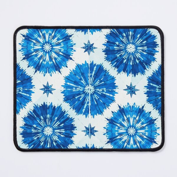 Item preview, Traditional Blue and White Adire Pattern – Timeless African Textile Design for Fashion and Decor designed and sold by Collision19.