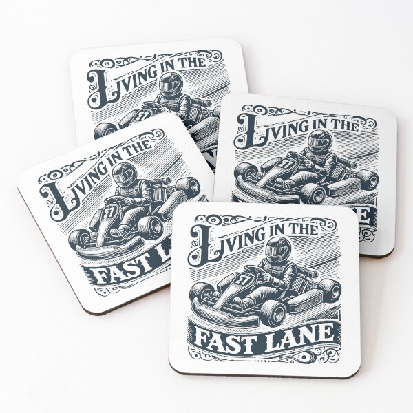 Item preview, Go-kart Life In The Fast Lane designed and sold by LuminOrb.