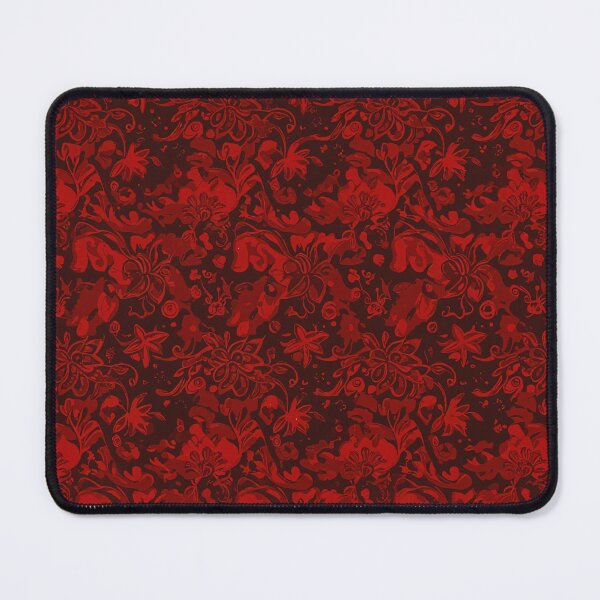 Item preview, Nigerian Adire Pattern - Bold Red and Gold Traditional Design for African Fashion designed and sold by Collision19.
