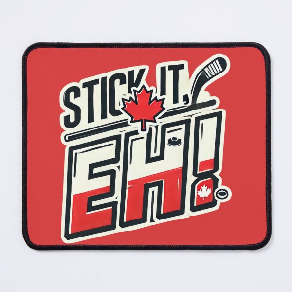 Item preview, Stick It, Eh! Bold Canadian Hockey Humor designed and sold by Path to Somewhere .