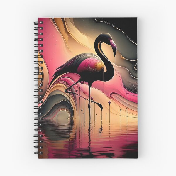 Item preview, Flamingo silhouette designed and sold by Vibranta Studio.