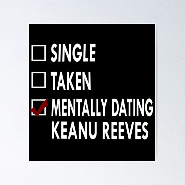 Artikel-Vorschau von Dating mit Keanu Reeves, designt und verkauft von Sasya.