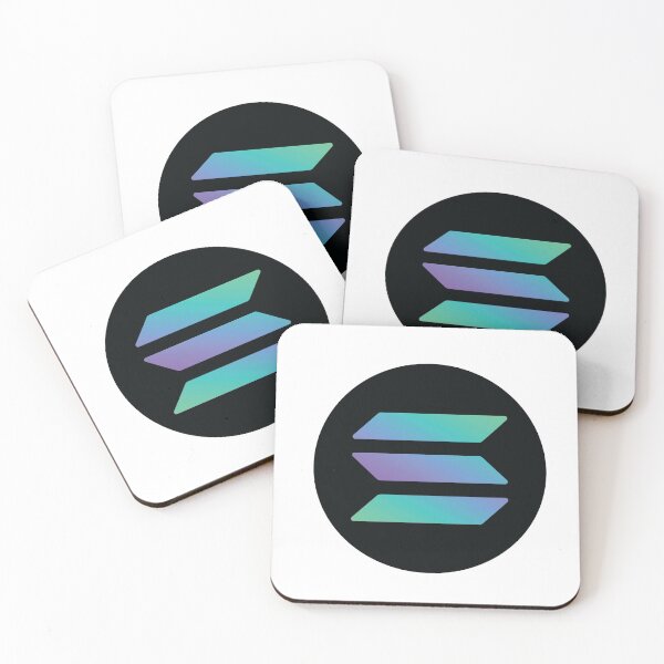 Item preview, Solana coin redesign designed and sold by Never Stop Trading.