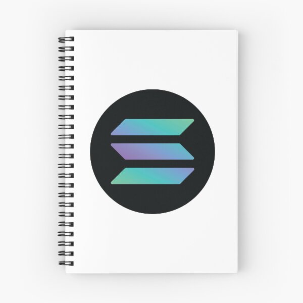 Item preview, Solana coin redesign designed and sold by Never Stop Trading.