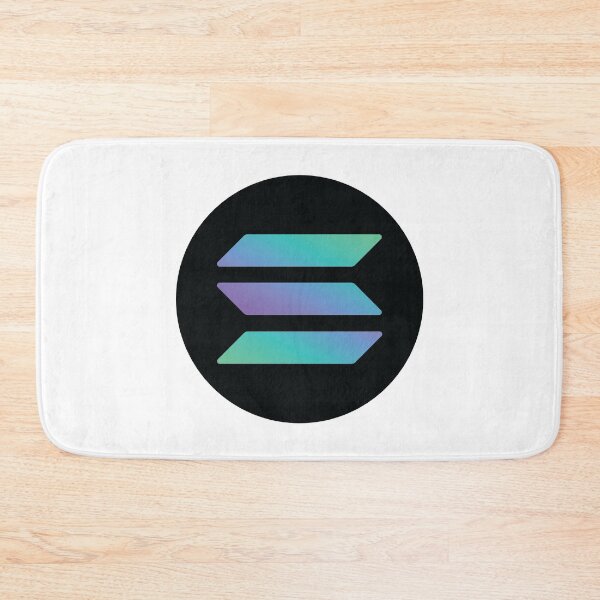 Item preview, Solana coin redesign designed and sold by Never Stop Trading.