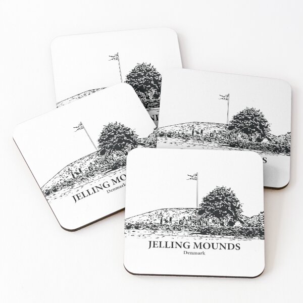 Item preview, Jelling Mounds - Denmark designed and sold by Lakeric Cityscapes.