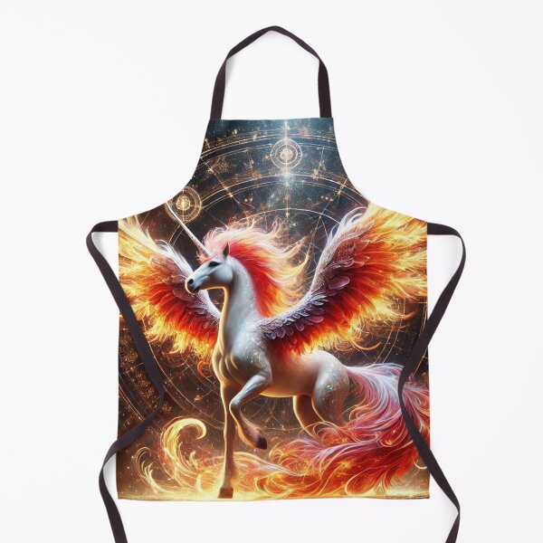 Item preview, Eternal Unicorn Of The Sacred Phoenix designed and sold by Fantasy Horseys.