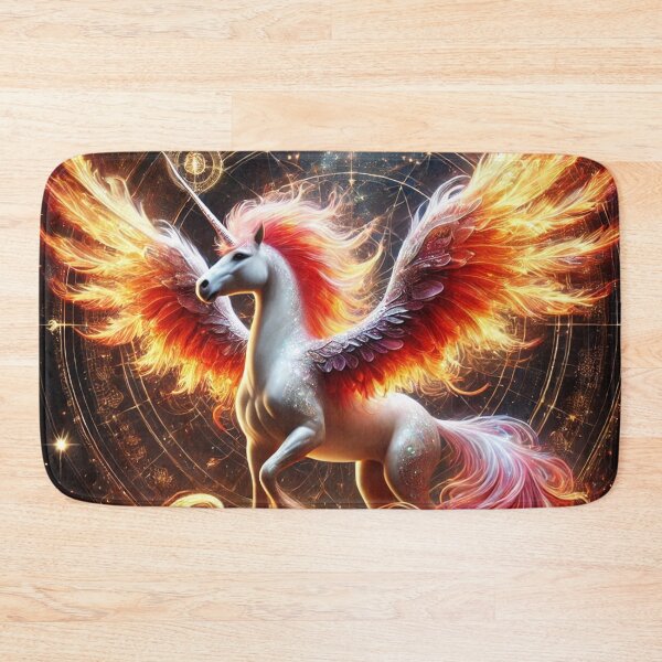 Item preview, Eternal Unicorn Of The Sacred Phoenix designed and sold by Fantasy Horseys.
