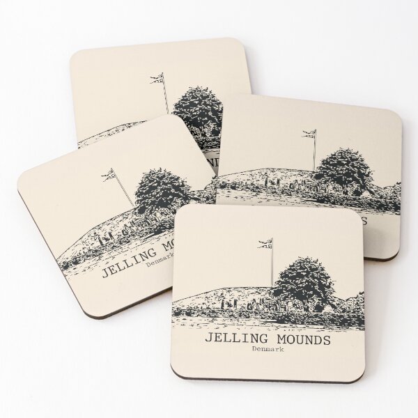 Item preview, Jelling Mounds - Denmark designed and sold by Lakeric Cityscapes.