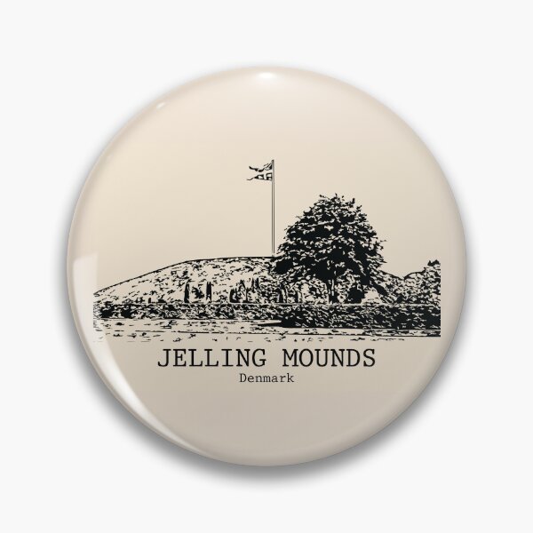 Item preview, Jelling Mounds - Denmark designed and sold by Lakeric Cityscapes.