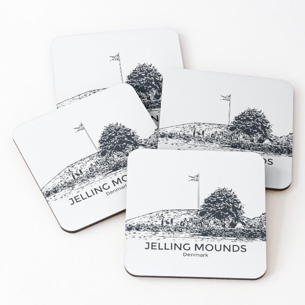 Item preview, Jelling Mounds - Denmark designed and sold by Lakeric Cityscapes.