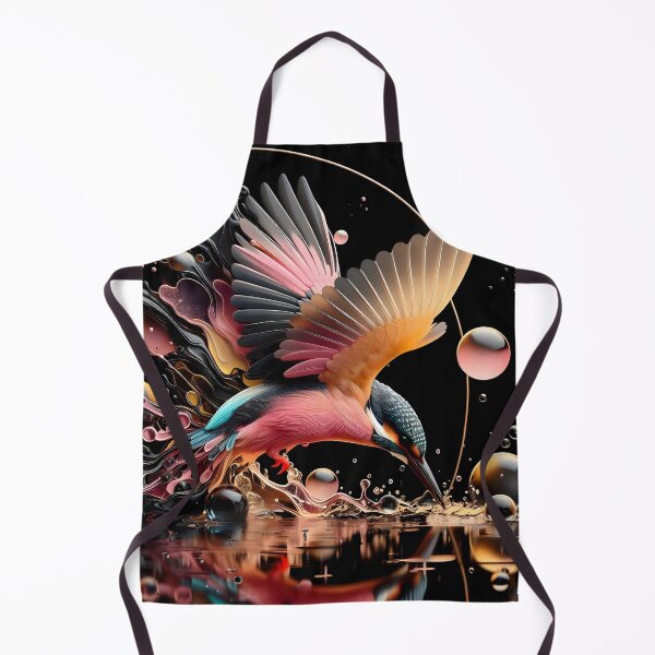 Item preview, Diving Kingfisher designed and sold by Vibranta Studio.