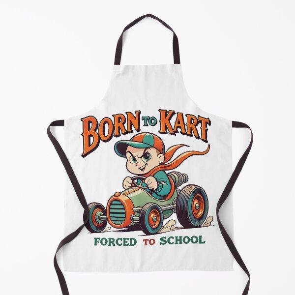 Item preview, Born To Go Kart Retro Cartoon Look designed and sold by LuminOrb.