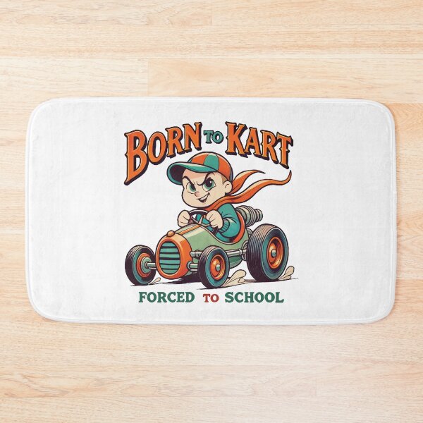 Item preview, Born To Go Kart Retro Cartoon Look designed and sold by LuminOrb.