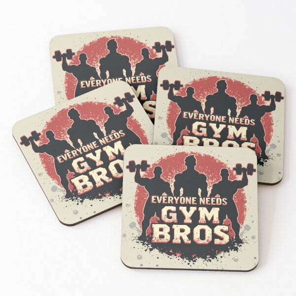 Item preview, Everyone Needs Gym Bros – Motivational Gym designed and sold by pixelated_echoes.