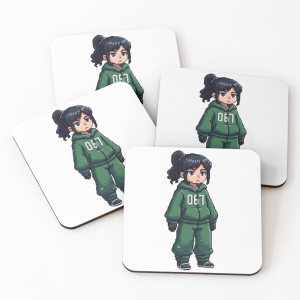 Item preview, Kang Sae-byeok Pixel Art: A Tribute to Strength and Resilience designed and sold by StooreYs.