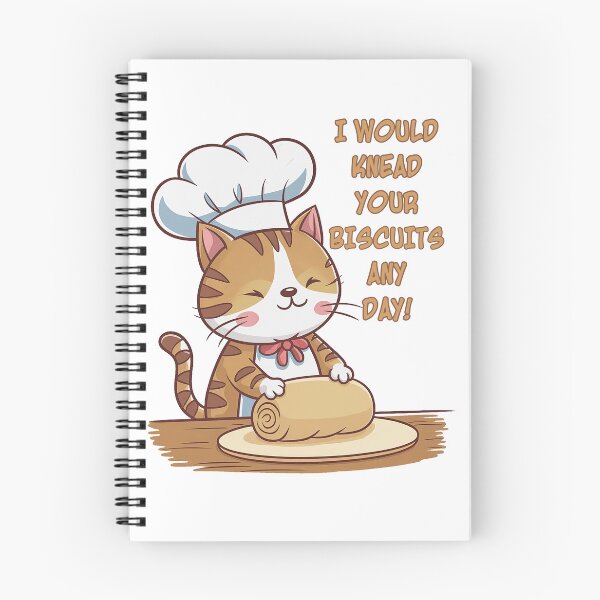 Item preview, Knead Your Biscuits | Biscuit Cat Chef designed and sold by 3MillsDesign.