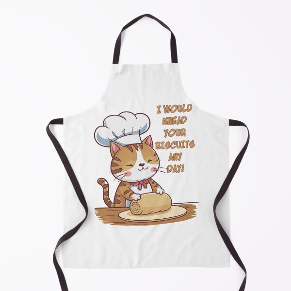 Item preview, Knead Your Biscuits | Biscuit Cat Chef designed and sold by 3MillsDesign.