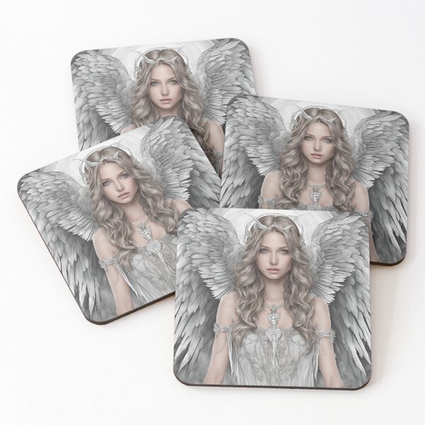 Item preview, The Woman with Angel Wings designed and sold by KasiaKatarina.