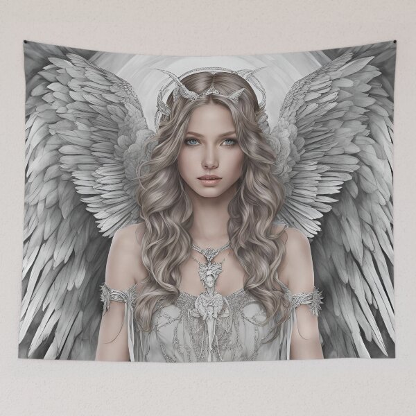 Item preview, The Woman with Angel Wings designed and sold by KasiaKatarina.