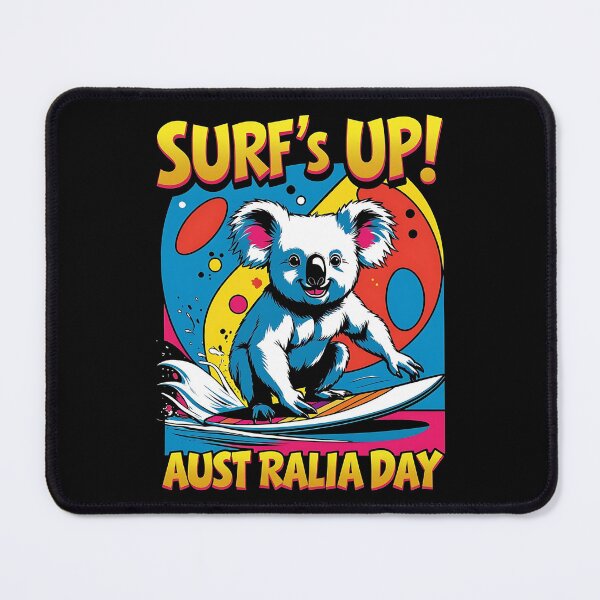 Item preview, Surf's Up! Australia Day Koala Surfing designed and sold by DomTeesHaven.