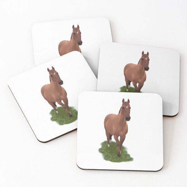 Item preview, Red Dun Horse designed and sold by Copper Creek Designs.