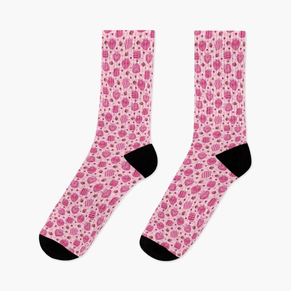 Item preview, Strawberries and chocolate on pink gingham  designed and sold by Osaseredesigns.