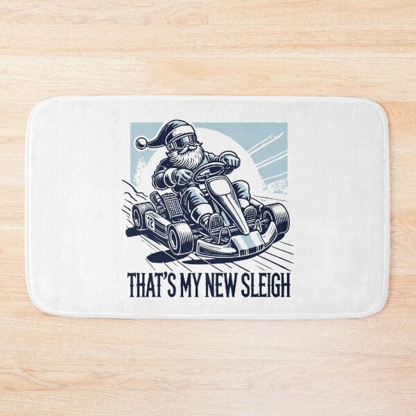 Item preview, Santa Claus In A Go-kart Funny Saying designed and sold by LuminOrb.
