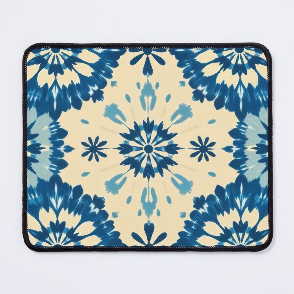 Item preview, Nigerian Blue and Cream Adire Pattern – Timeless African Textile Design for Fashion and Decor designed and sold by Collision19.