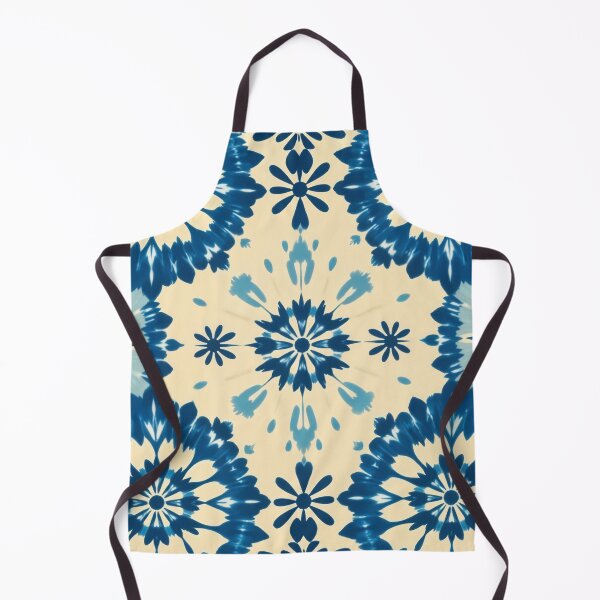 Item preview, Nigerian Blue and Cream Adire Pattern – Timeless African Textile Design for Fashion and Decor designed and sold by Collision19.