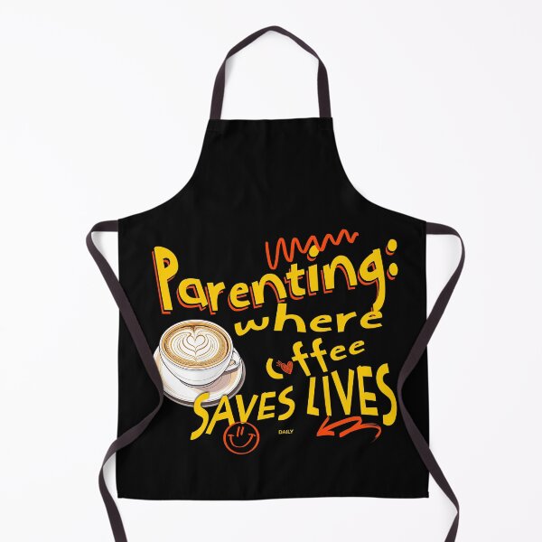 Item preview, Parenting Humor Design – Coffee Saves Lives Motivational Artwork designed and sold by kozinoart.