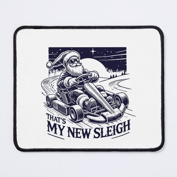 Item preview, Go-kart Retro Style: That's My New Sleigh designed and sold by LuminOrb.
