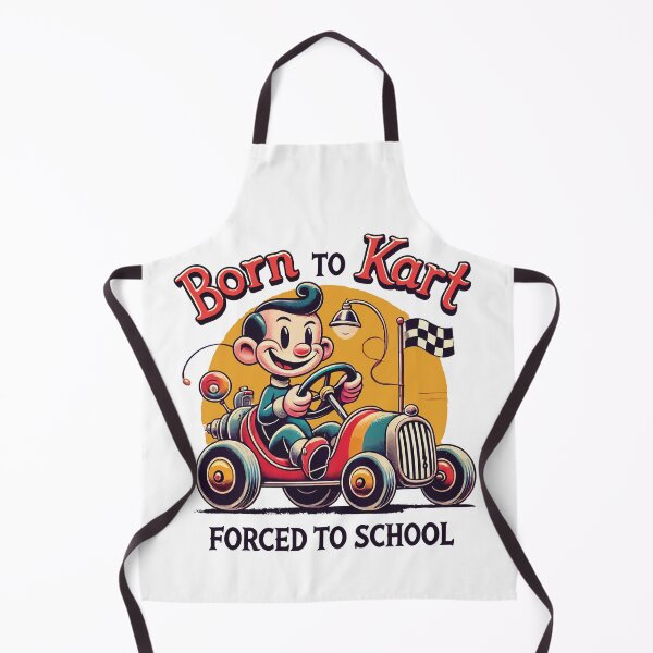Item preview, Born To Go Kart Retro Cartoon Go-kart designed and sold by LuminOrb.