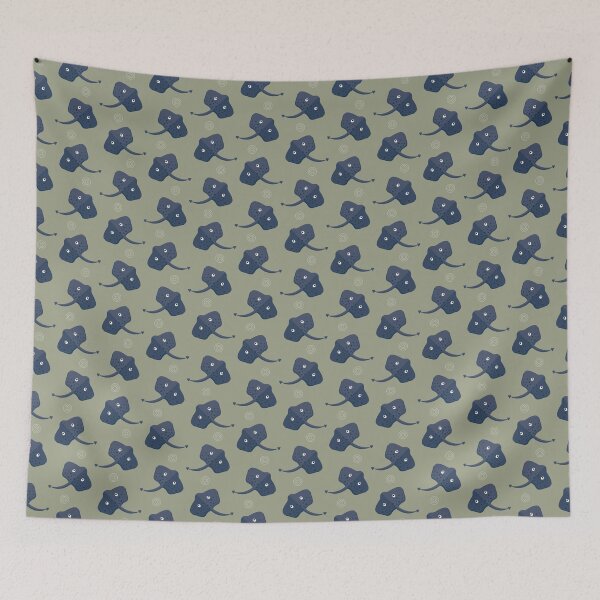 Item preview, Stingrays on green designed and sold by reneesillus.