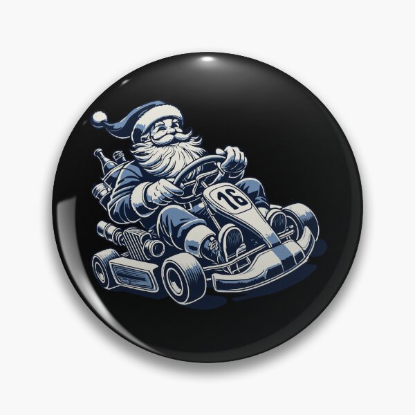 Item preview, Retro Santa Go-Kart Racing Adventure designed and sold by LuminOrb.