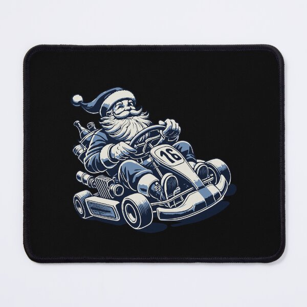 Item preview, Retro Santa Go-Kart Racing Adventure designed and sold by LuminOrb.