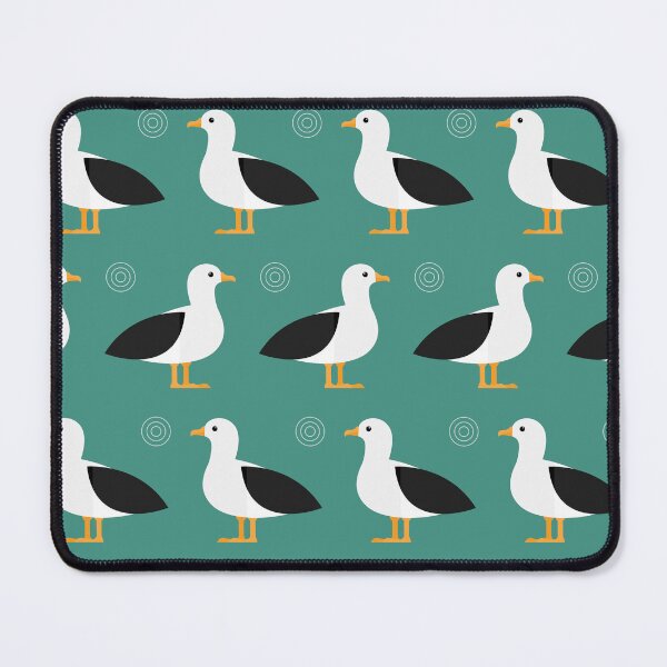 Item preview, Albatrosses on blue designed and sold by reneesillus.
